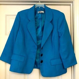 Kasper Collared Blazer / Size 16